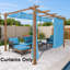 Écran de remplacement pour pergola rétractable mauve-87037578-87037585