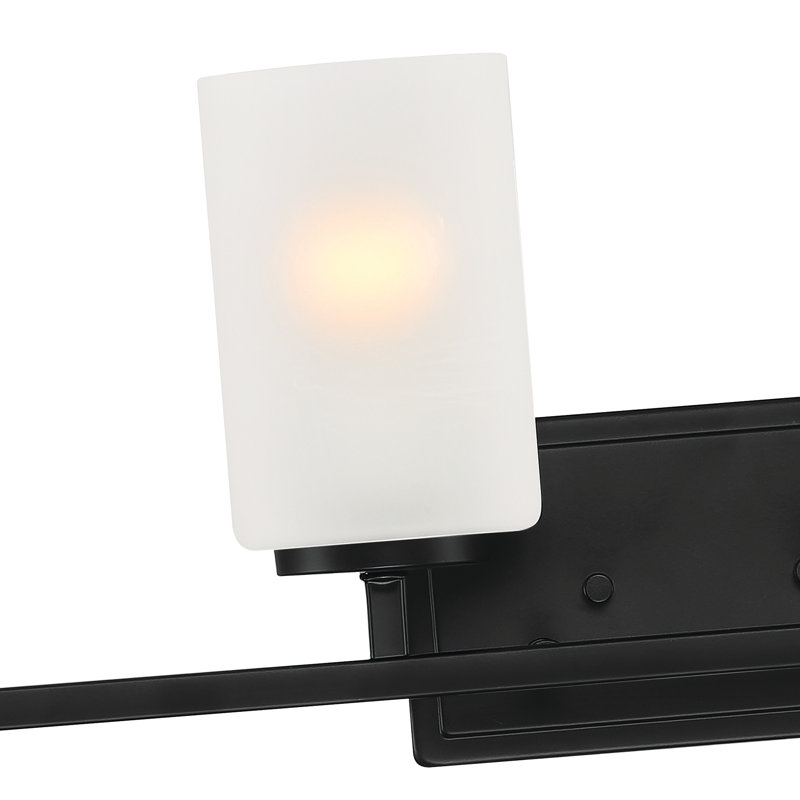 Charvic Light Dimmable Vanity Light, Matte Black, 4