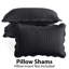 Ensemble de couvre-lit en microfibre gaufrée Moonlight Leaf-135392942-135392948