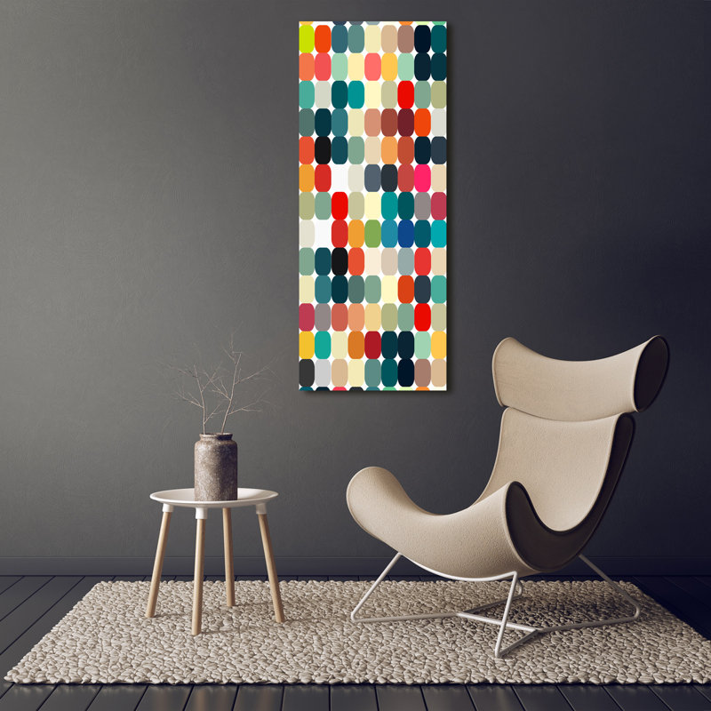 Geometric Background - Wrapped Canvas Print