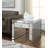 Mirrored & Faux Diamonds End Table