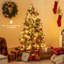  Arbre de Noël artificiel illuminé 5 pi avec 602 extrémités en PE, PVC et PET-1843084739