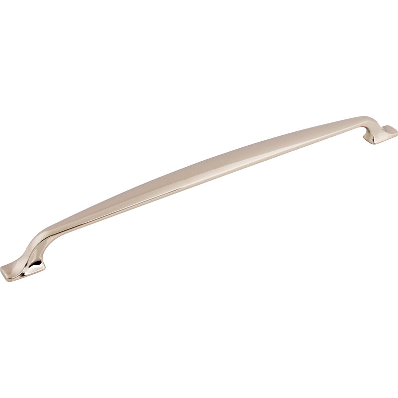 Torbay Bar pull, Polished Nickel, 12" Center to Center