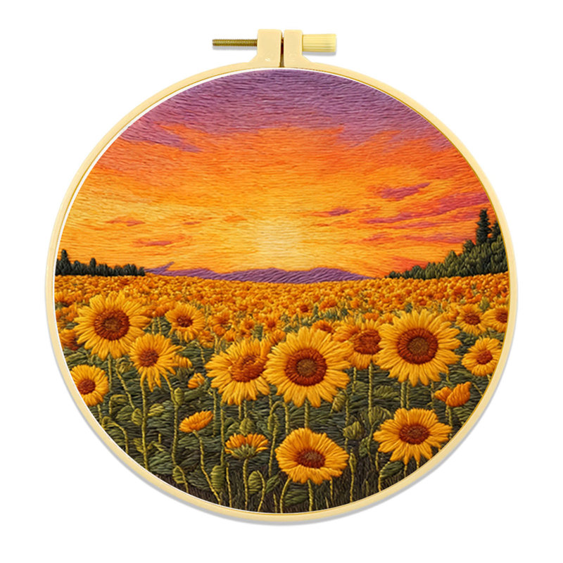 Sunflower Sea Embroidery Kit