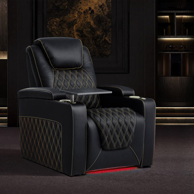 Fauteuil de jeu inclinable électrique de 33,46 po Awar
