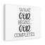 God Completes 1 Piece Wrapped Canvas Wall Art-770318533