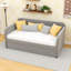 Lit de jour simple avec couchette Arkeith-2127204384