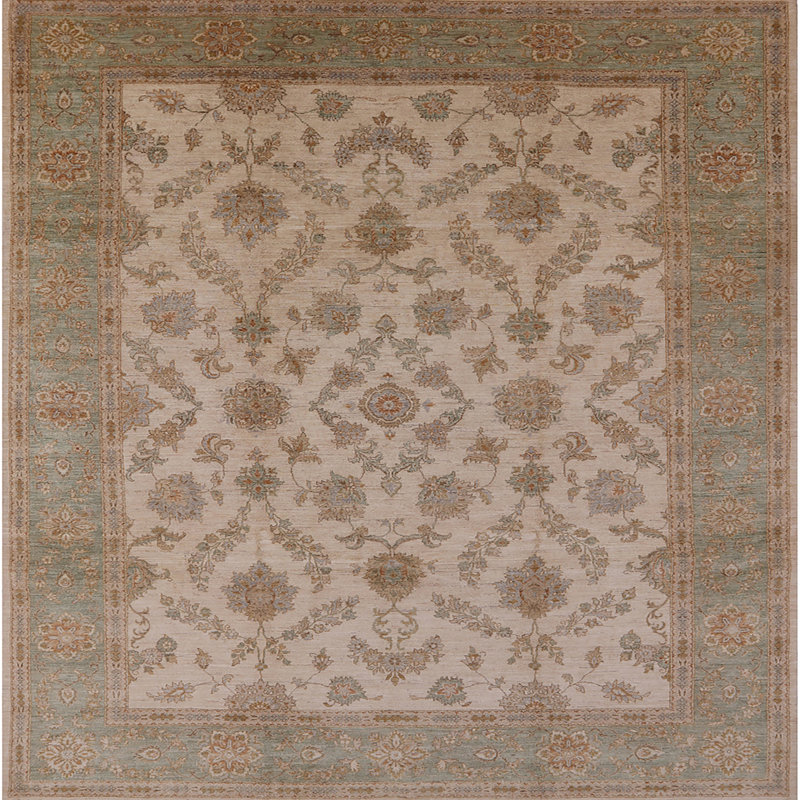 Tapis brun Styrbiorn, Carré 8 pi