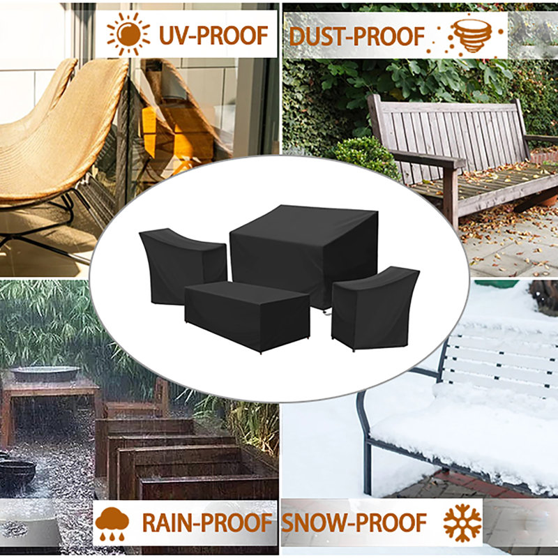 Housse de conversation robuste pour patio