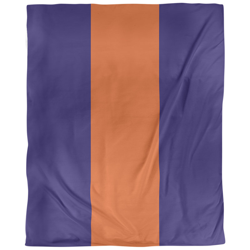 Tissu de basket-indiana indiana, Purple/Orange