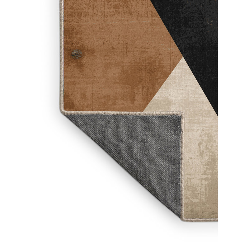 Tapis industriel doux et moelleux à poils longs de boxe Ephialtes, 3 X 5