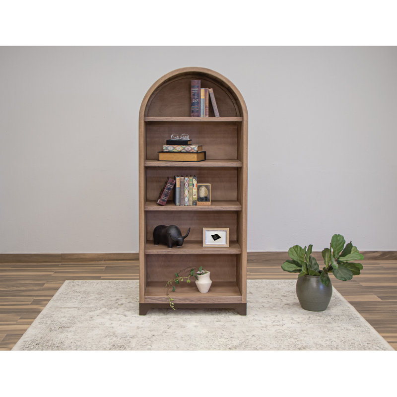 Essa Bookcase, (5 Shelves) 70.25"H x 30"W x 15.75"D
