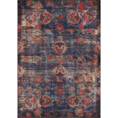 Tapis bleu marine Soul