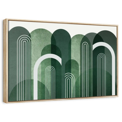 Arches Mid-Century vert émeraude