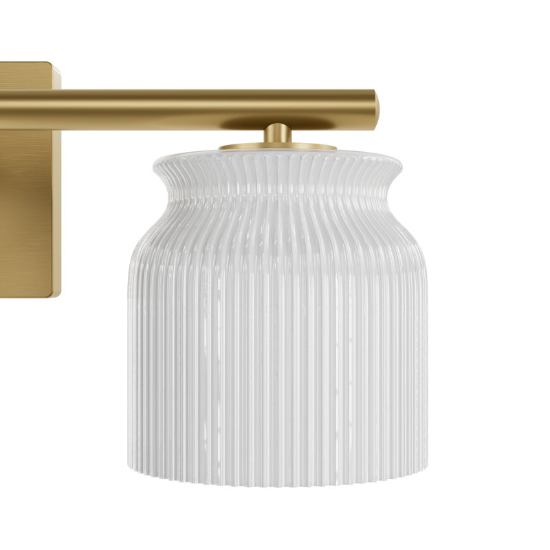 Hunter x Jasmine Roth Harlowe 3 Light Bathroom Vanity Wall Light Fixture