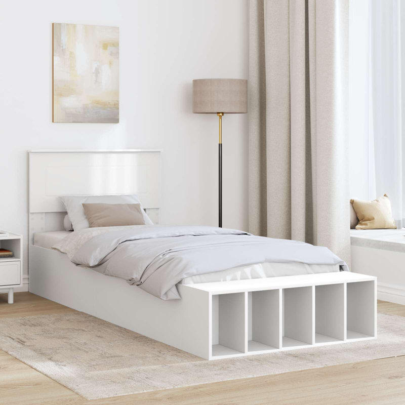 Bed, Small Single (2'6), White