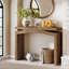Console de 39,4 po avec plateau de table de 1,97 po d'épaisseur et petite console d'entrée pour le couloir, le vestibule, le salon-516670316-513791608