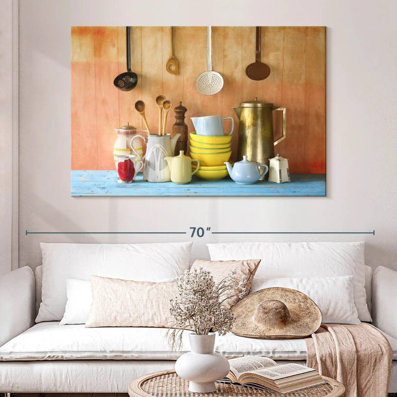 Senne Country Kitchenware, 30" H x 45" W