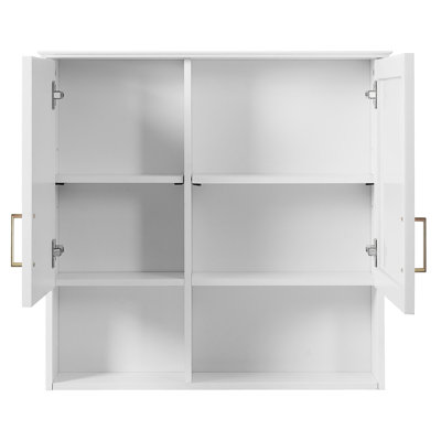 2-In-1 Bathroom Mirror Cabinet, 30 Inch Wall Mounted Medicine Cabinet With Adjustable Shelves & Soft Close Doors, High-Define Mirror With Storage For Bathroom Vanity