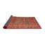 Tapis traditionnel beige / vert / rouge Oblak-1336853937