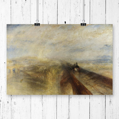 J.M.W. Turner Rain, Steam and Speed - Frameless Print