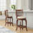 Morgan Swivel Upholstered Linen Blend Counter Stool with Solid Wood Frame-753076517-798800189