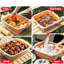 Bac de préparation pour barbecue pliable avec couvercle, bassine pliante avec planche à découper pour le camping/caravaning/cuisine - Préparation des repas, préparation du barbecue et lavage des légumes-135870504