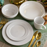 Piece Porcelain China Dinnerware Set - Service for 4