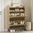 Sevyn 12 Pair Stackable Shoe Storage Cabinet-330784104