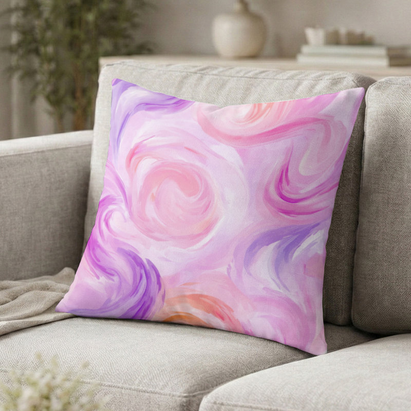 Coussin Abstract, H 16 po x l 16 po