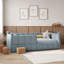 Lit de plancher rembourré doux avec conception de barrière douce pour une sécurité accrue-133349279-133349278