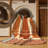 Machine Washable Orsolya Athens Parthenon Classic Oriental Rug in Brown – Beige Binding-2103901069