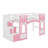 Twin Size Loft Bed With Window-1186279170