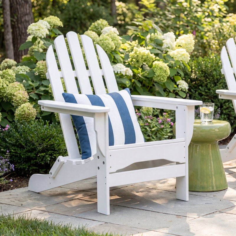 Leighton Outdoor Adirondack Chair, Teak
