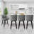 Malakeh Swivel Stool with Solid Wood Frame-1137515867-1121870813-1080168141