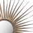 Metal Sunburst Wall Mirror-1408732968