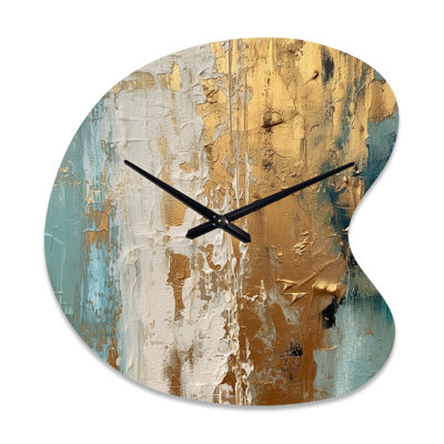Horloge murale Gilded Daydreames VII - Minimalisme