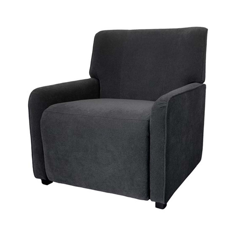 Fauteuil inclinable moderne, rembourré pour chambre à coucher, salon