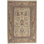 Hand-Knotted High-Quality Beige and Red Area Rug