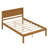 Nicanora Platform Bed Frame with Headboard, Wood Slat Support-1418541167