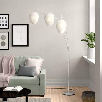 Artoria 82 " Chrome Tree Floor Lamp