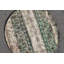 Tapis Oushak, tapis rétro, tapis turc, tapis de bain, petits tapis de 3 pi x 3 pi, tapis en laine, tapis vert moderne