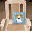  Coussin 14 "Snowflake Beagle