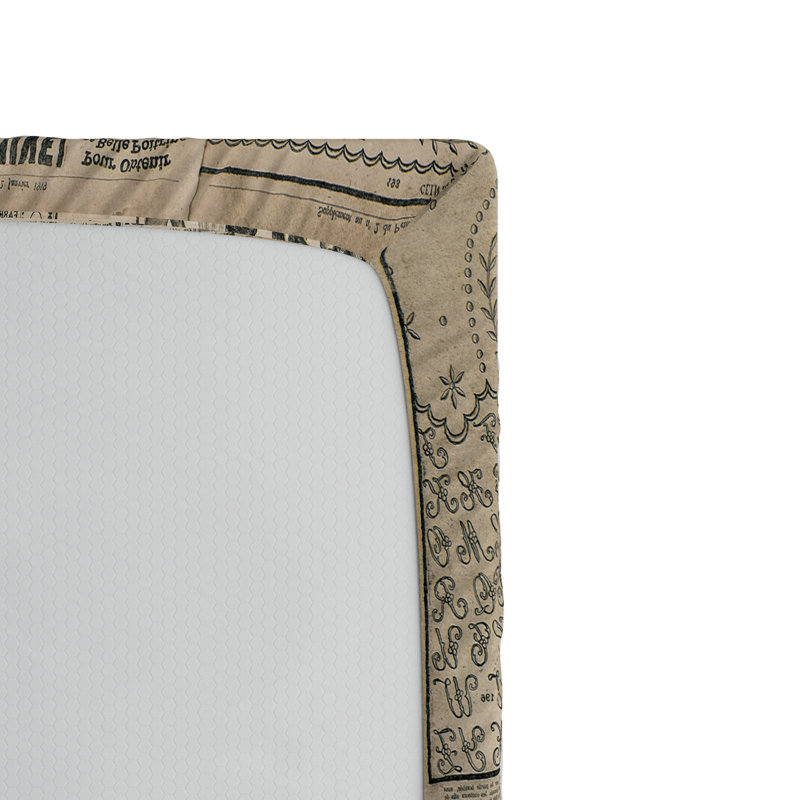 Drap-housse horloge en microfibre, Drap-housse de taille simple