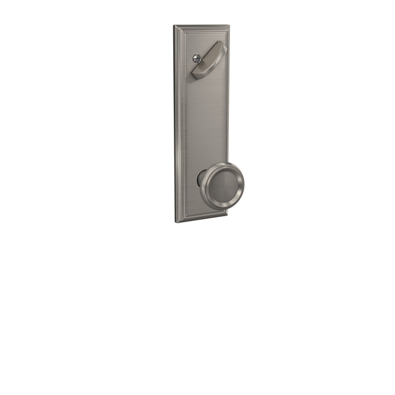Ensemble de boutons d’extérieur offery (partie intérieure vendue séparément), Nickel satiné