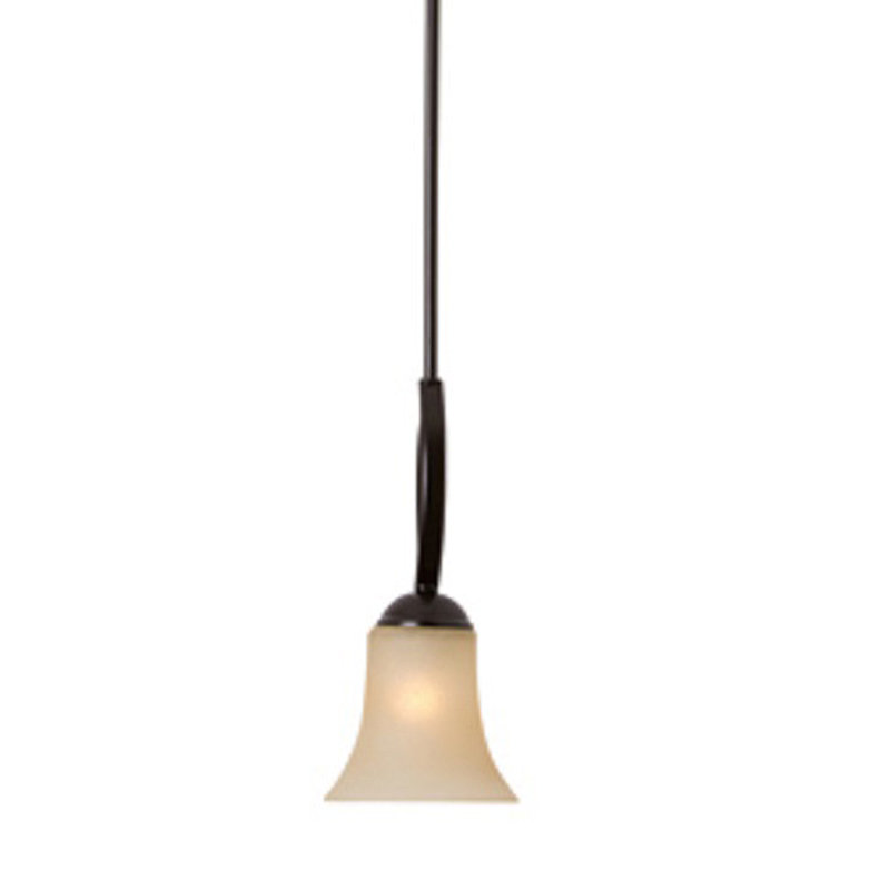 Luminaire suspendu en forme de cloche à 1 lumière Dirl