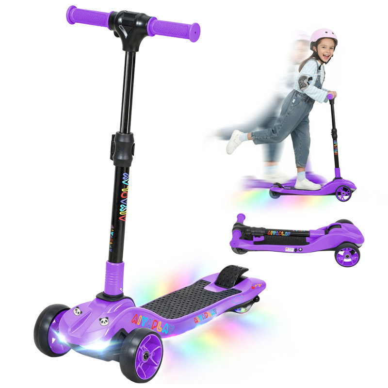 HOMCOM Electric Scooter, Purple