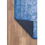 Tapis décoratif bleu marine à motif rétro-109335212