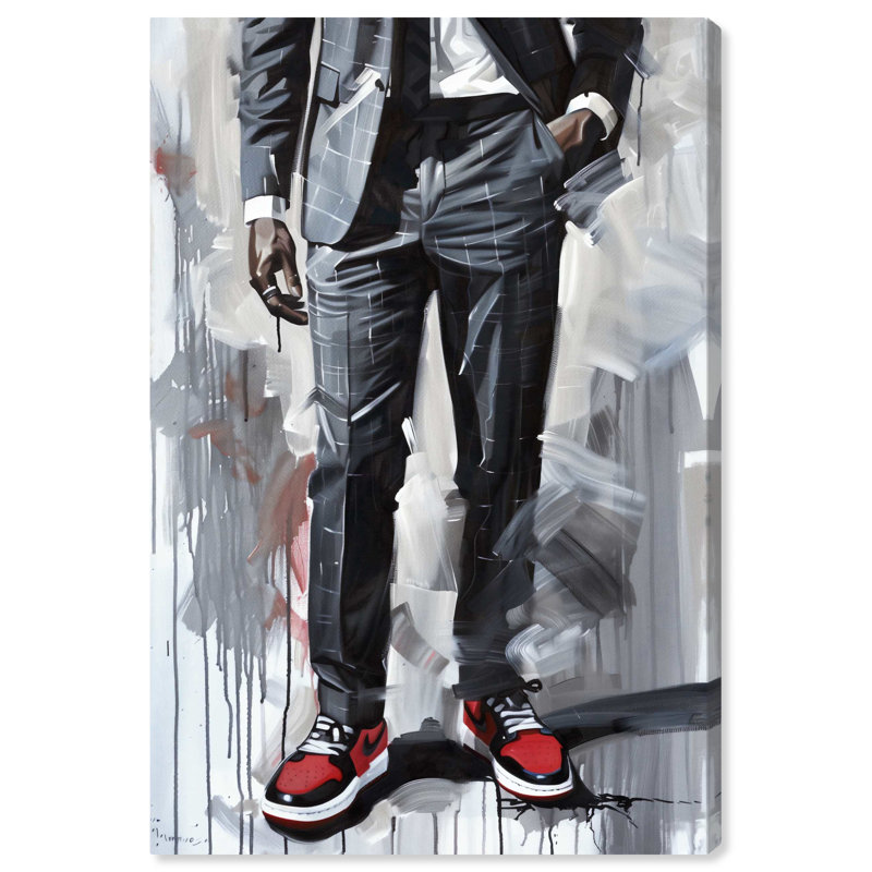 Notoriart Man Of Style Ii Gallery Style 1 pièce, galerie, Toile tendue, H 30 po x l 20 po