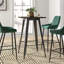 Solid Wood Top Dining Table-1108373101